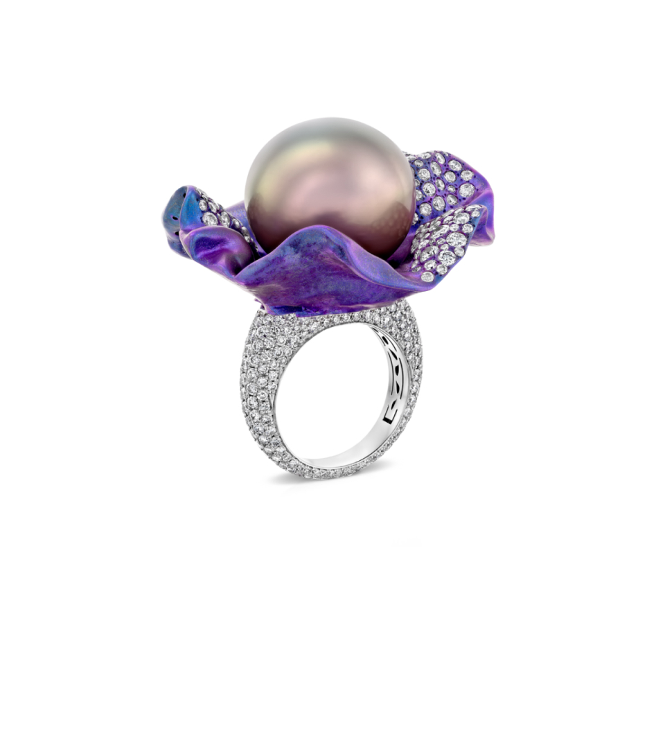 Purple Lily Ring